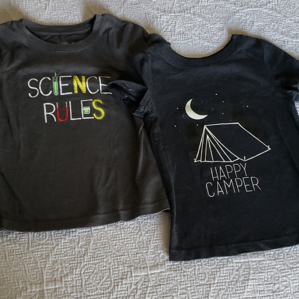 Set of 2 Cat & Jack toddler t shirts